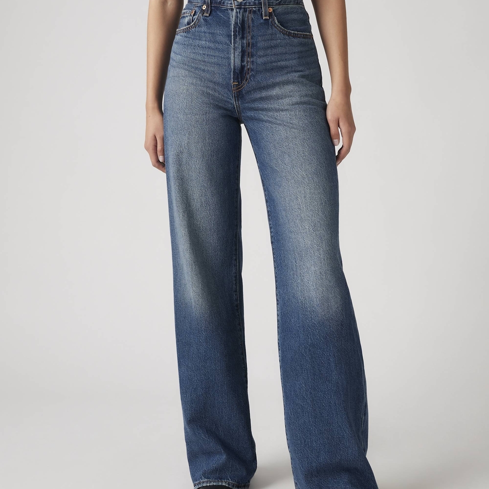 Levi's Women's Wide-Leg Jeans - Medium Blue Fade